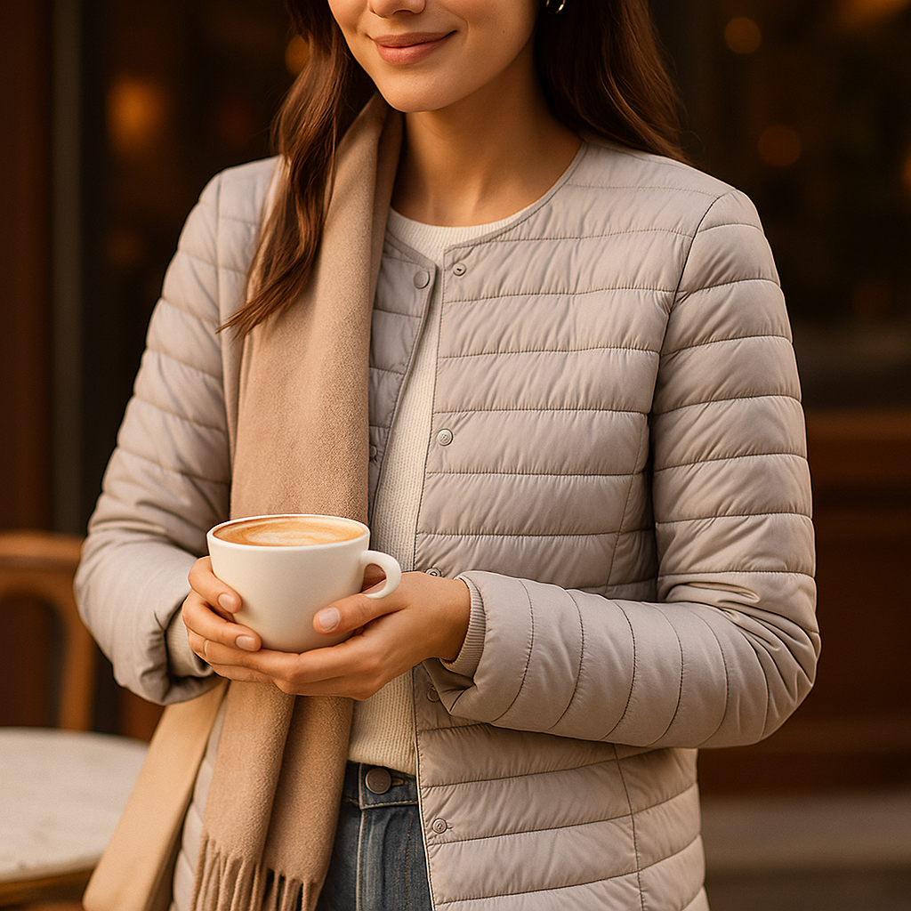 Lichte Dames Donsjack Winter