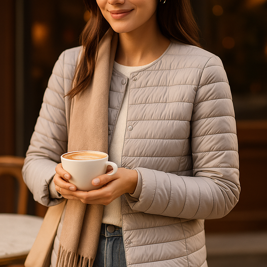 Lichte Dames Donsjack Winter