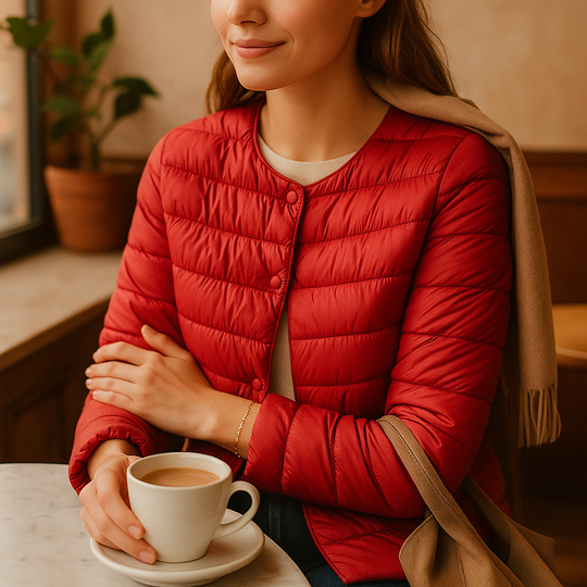 Lichte Dames Donsjack Winter