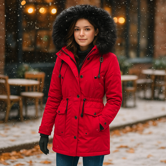 Vivano – Waterdichte Winterjas met Capuchon voor Dames