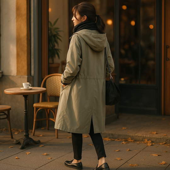 Sevena Waterdichte Trenchcoat Voor Vrouwen