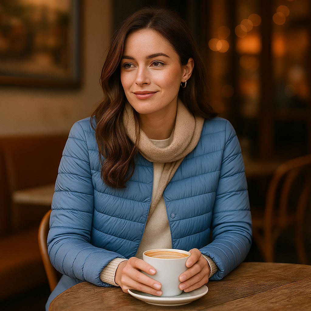 Lichte Dames Donsjack Winter