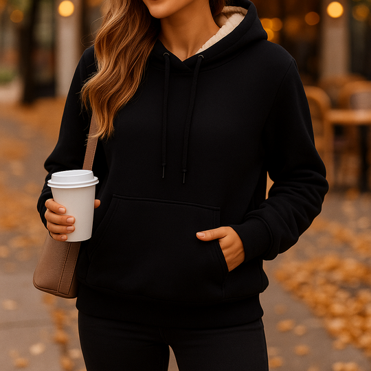 Calliope – Warme Fleece Hoodie met Capuchon