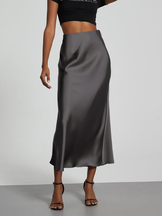 Asymmetrische Maxi Zomerrok Dames van Katoen met Wrap Silhouet en Elegante Afwerking - Zova - Fashion