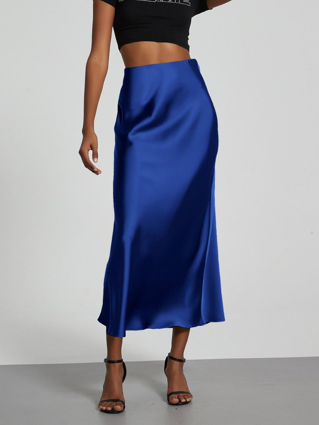 Asymmetrische Maxi Zomerrok Dames van Katoen met Wrap Silhouet en Elegante Afwerking - Zova - Fashion