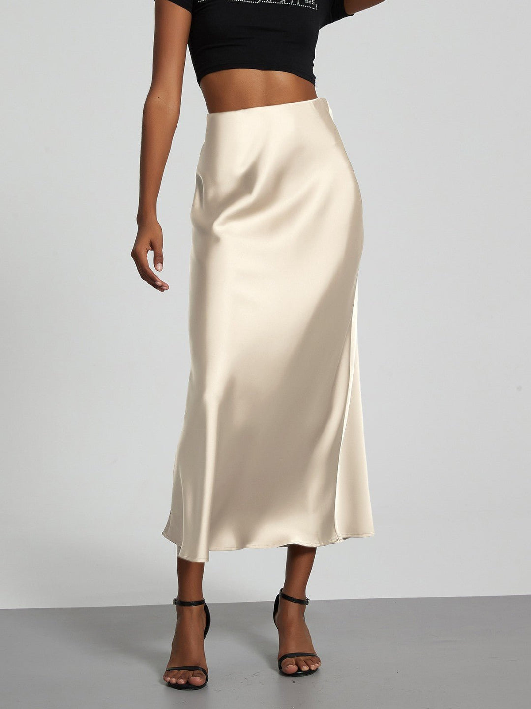 Asymmetrische Maxi Zomerrok Dames van Katoen met Wrap Silhouet en Elegante Afwerking - Zova - Fashion