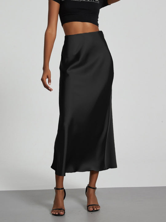 Asymmetrische Maxi Zomerrok Dames van Katoen met Wrap Silhouet en Elegante Afwerking - Zova - Fashion