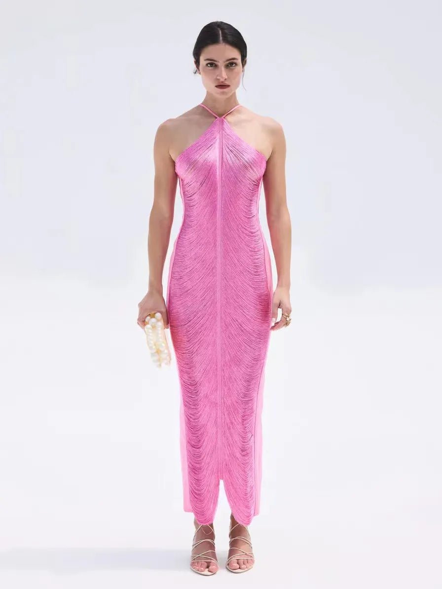 Asymmetrische Midi Zomerjurk van Lichtgewicht Stof - ZovaFashion - Midi Jurk