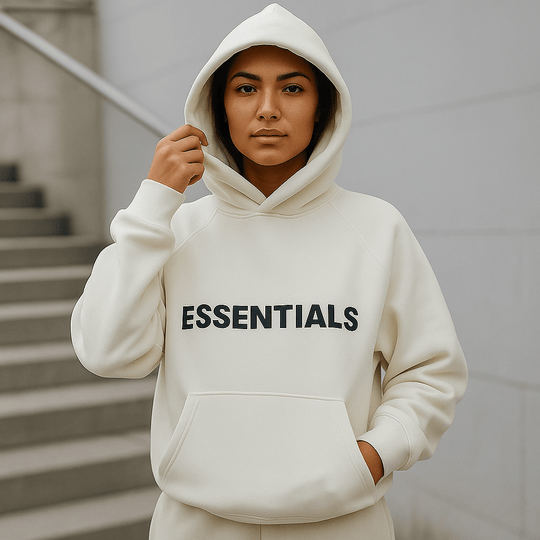 Damessweater met capuchon - kangoeroe zak