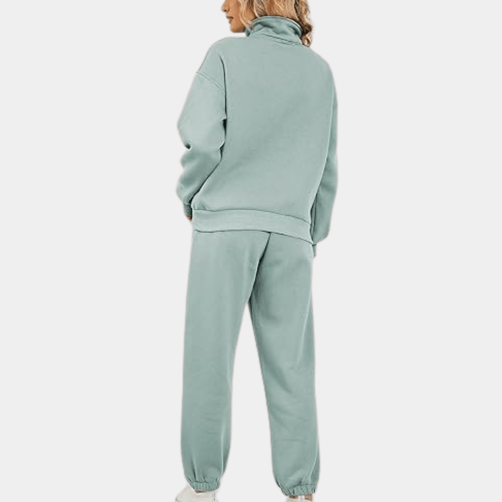 Comfortabel trainings - en huispak voor dames - Vanessa - ZovaFashion - co - ord set dames