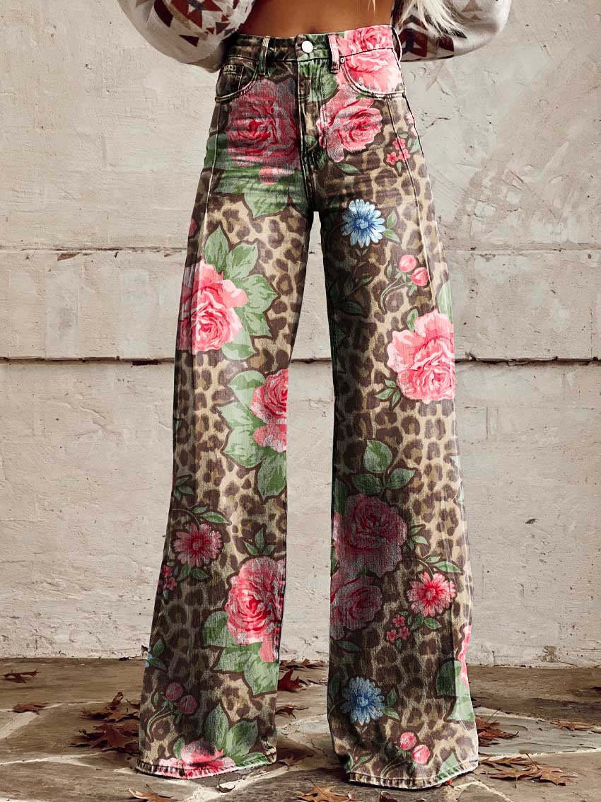Comfortabele Katoenen Spijkerbroek Dames met Relaxed Fit en Elastische Tailleband - ZovaFashion - Spijkerbroek Dames