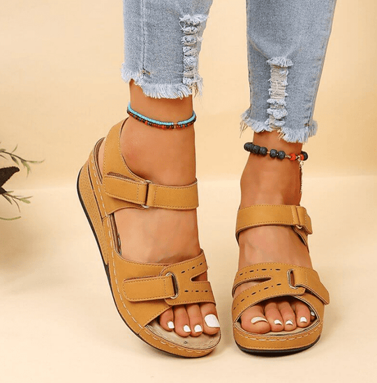Comfortabele Orthopedische Sandalen Dames met Verstelbare Bandjes - Joyce - ZovaFashion - Sandalen Dames