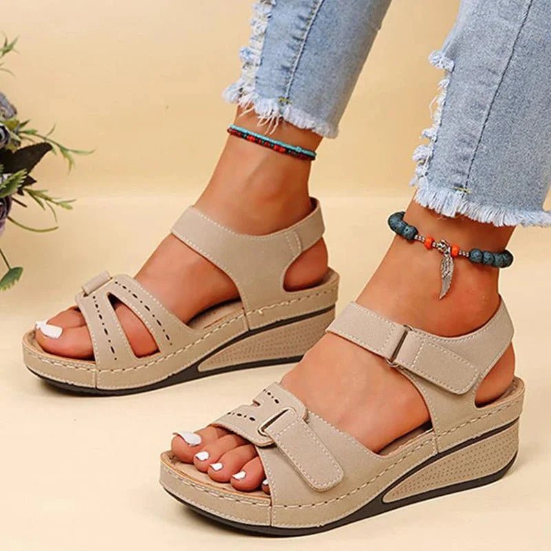Comfortabele Orthopedische Sandalen Dames met Verstelbare Bandjes - Joyce - ZovaFashion - Sandalen Dames