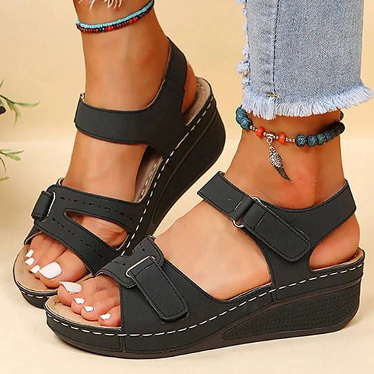 Comfortabele Orthopedische Sandalen Dames met Verstelbare Bandjes - Joyce - ZovaFashion - Sandalen Dames