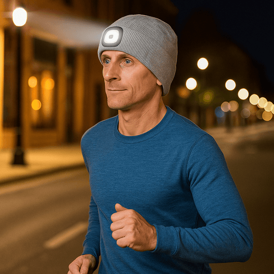 LED Pet met Afneembare Hoofdlamp