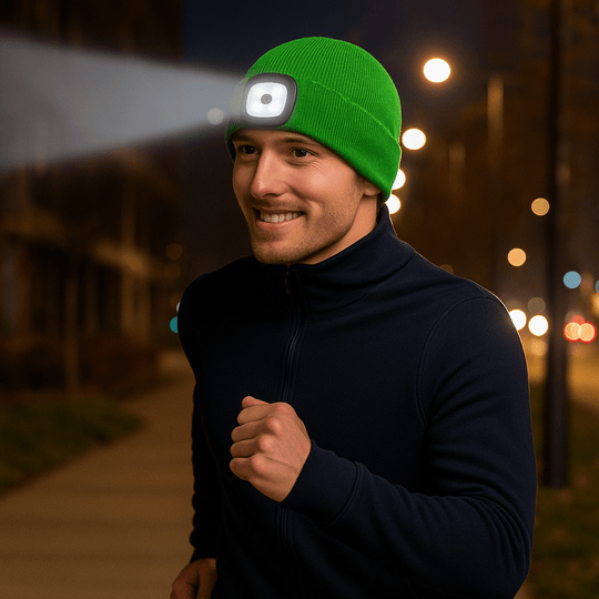 LED Pet met Afneembare Hoofdlamp