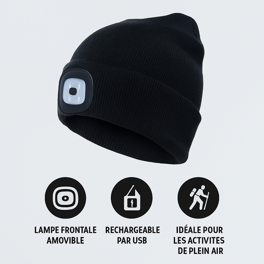 LED Pet met Afneembare Hoofdlamp