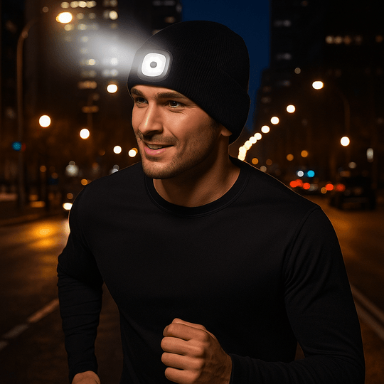 LED Pet met Afneembare Hoofdlamp