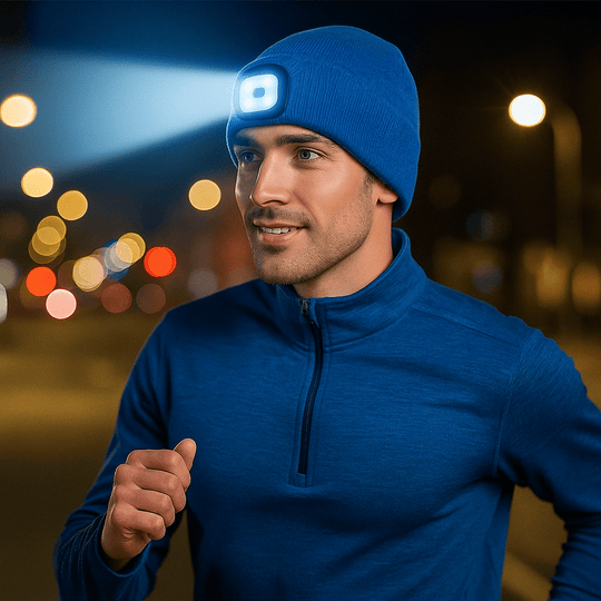 LED Pet met Afneembare Hoofdlamp