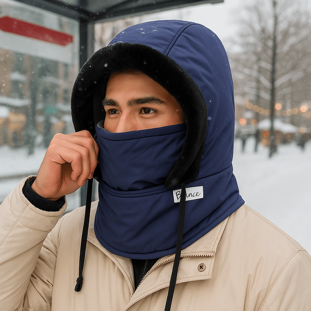 Dubbele Thermo Muts met Volledige Bescherming