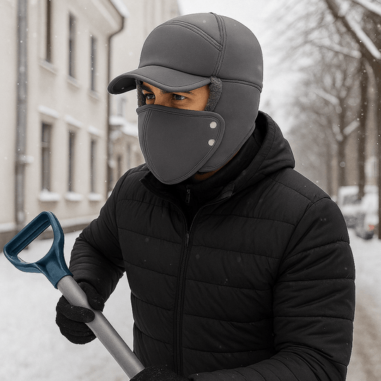 Winter winddichte thermische trapper muts