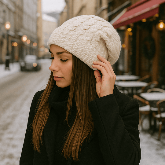 Dames wintermuts, dikke brei, casual