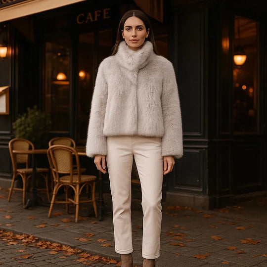 Daena Zachte Bontjas – Comfortabel – Stijlvol – Warm