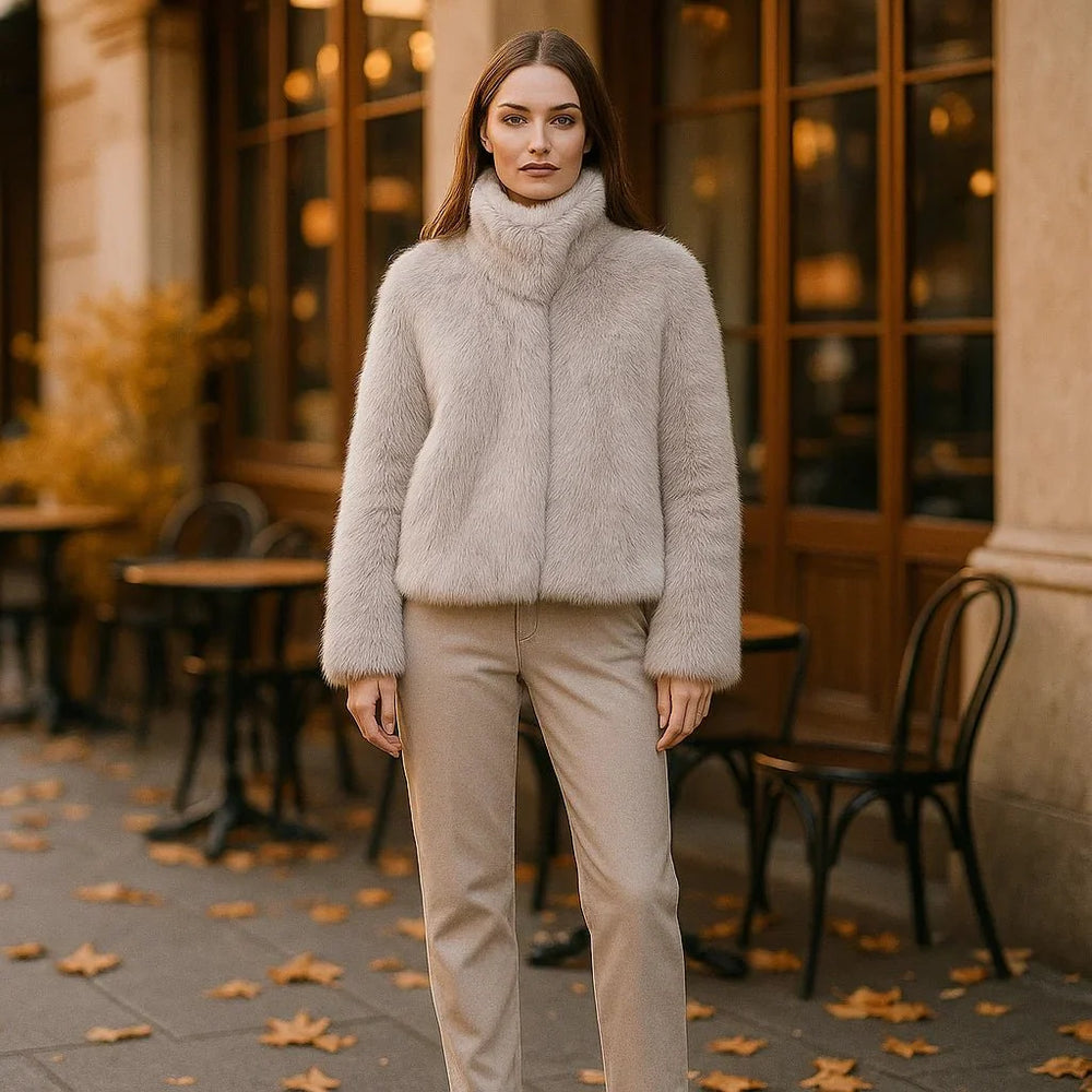 Daena Zachte Bontjas – Comfortabel – Stijlvol – Warm