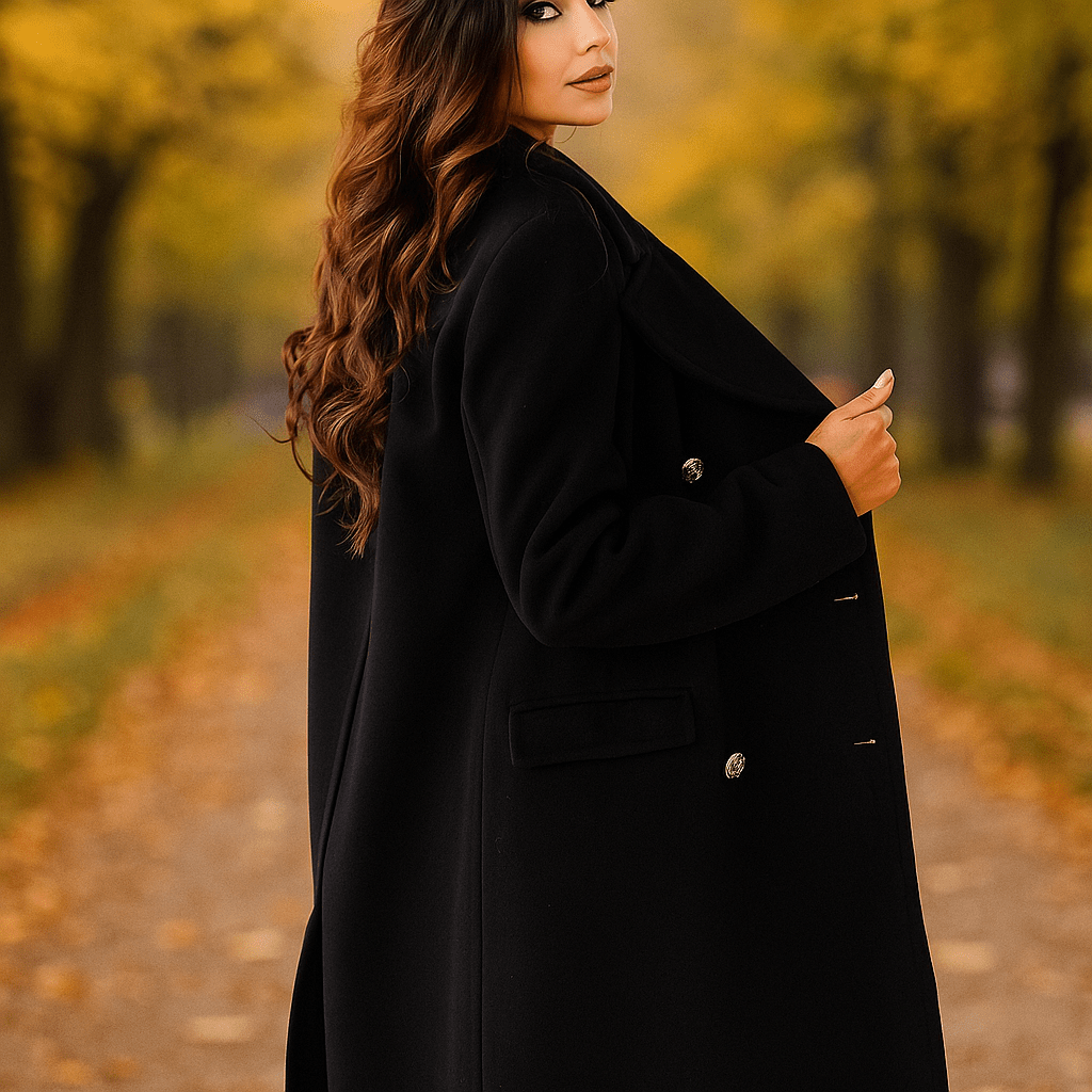 Damesjas - Dubbelzijdig - Lange mouwen - Reverskraag