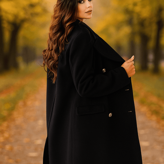 Damesjas - Dubbelzijdig - Lange mouwen - Reverskraag