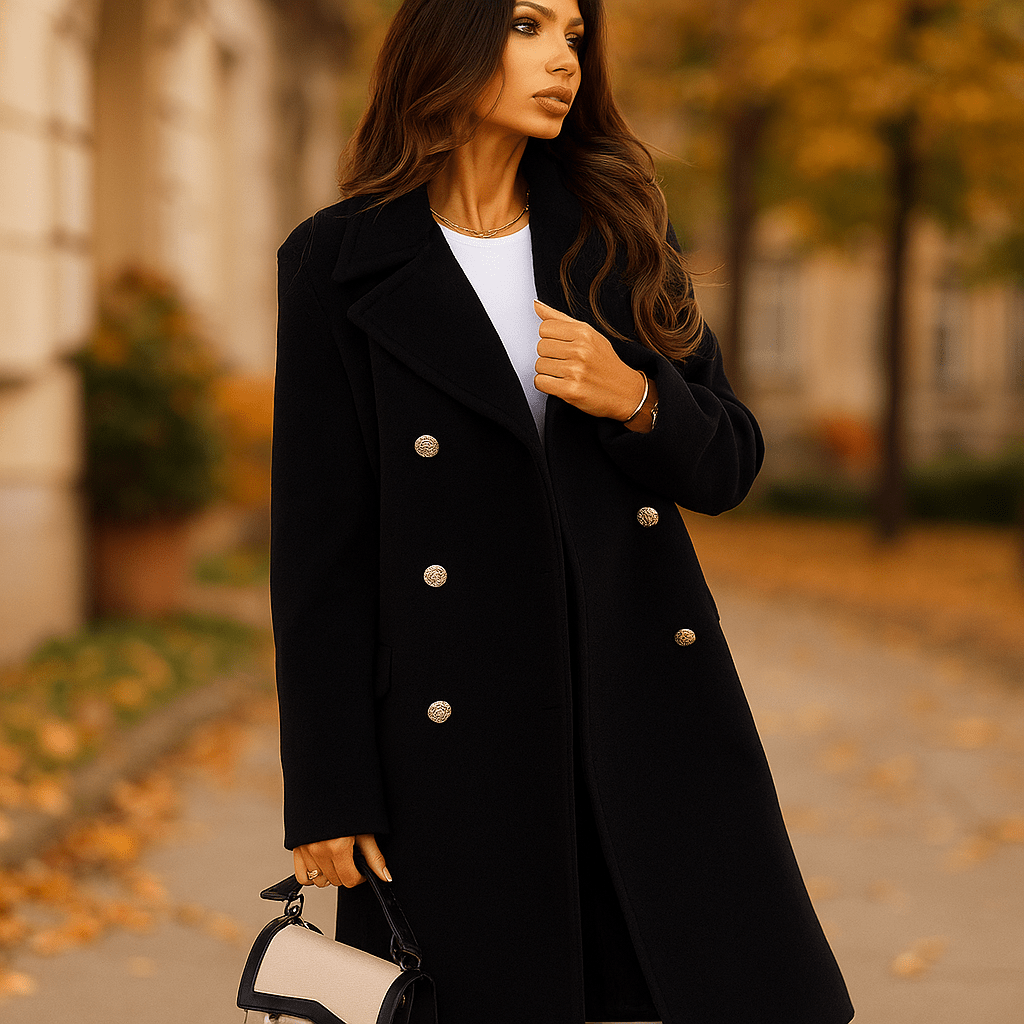 Damesjas - Dubbelzijdig - Lange mouwen - Reverskraag