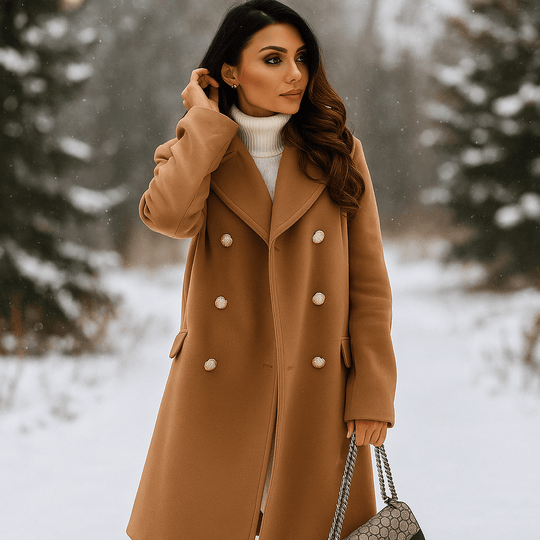 Damesjas - Dubbelzijdig - Lange mouwen - Reverskraag