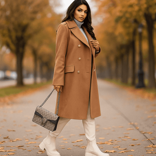 Damesjas - Dubbelzijdig - Lange mouwen - Reverskraag