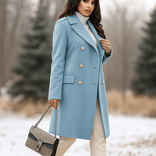 Damesjas - Dubbelzijdig - Lange mouwen - Reverskraag