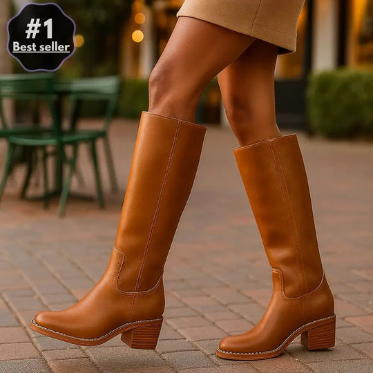 Lange Leren Dameslaarzen – Beperkte Editie