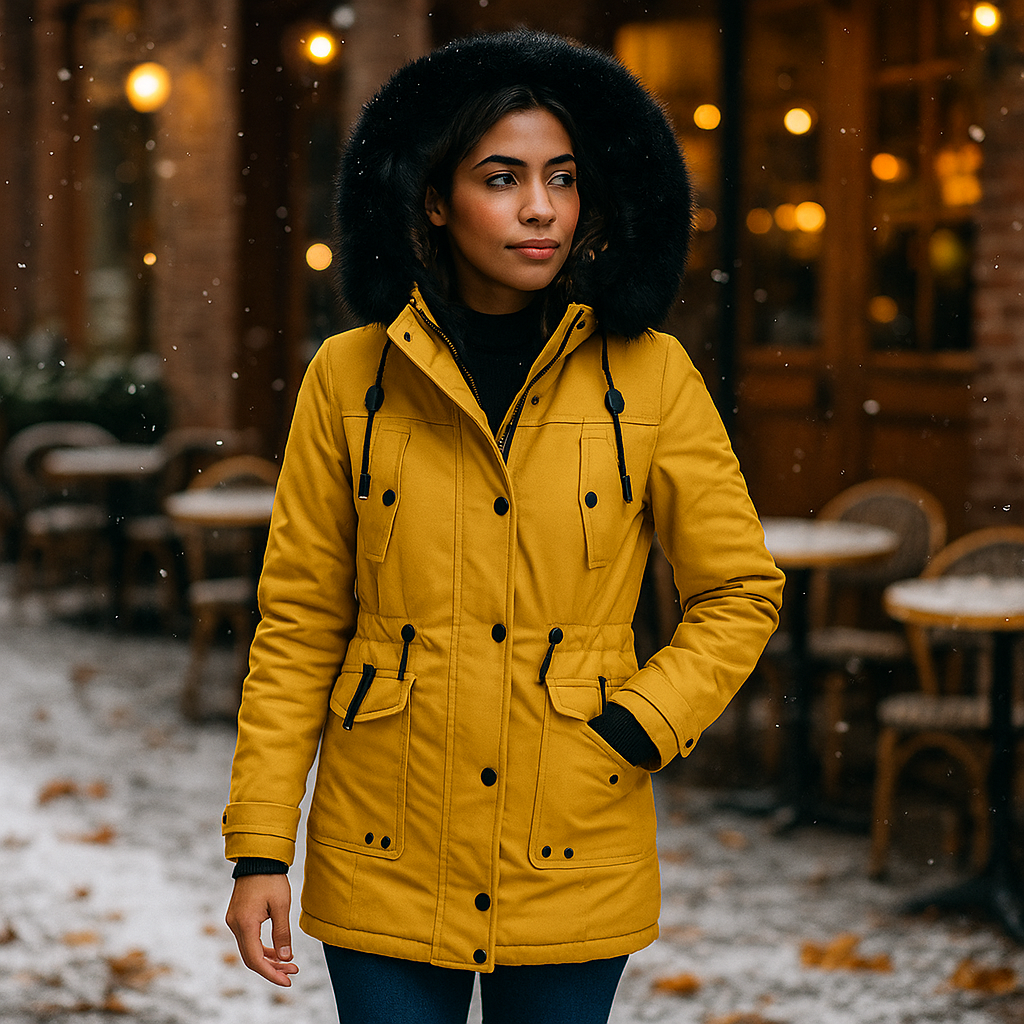 Vivano – Waterdichte Winterjas met Capuchon voor Dames