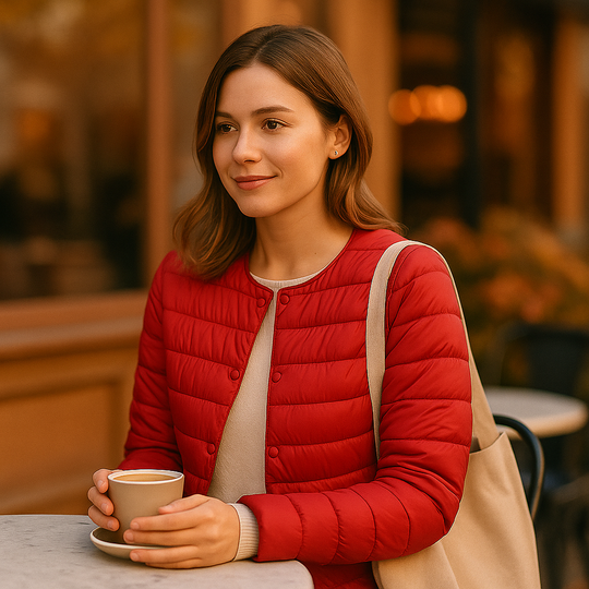 Lichte Dames Donsjack Winter