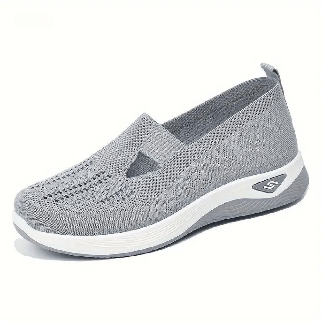Elastische Orthopedische Sneakers Dames met Ademend Materiaal - ZovaFashion - Schoenen Dames