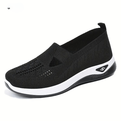 Elastische Orthopedische Sneakers Dames met Ademend Materiaal - ZovaFashion - Schoenen Dames