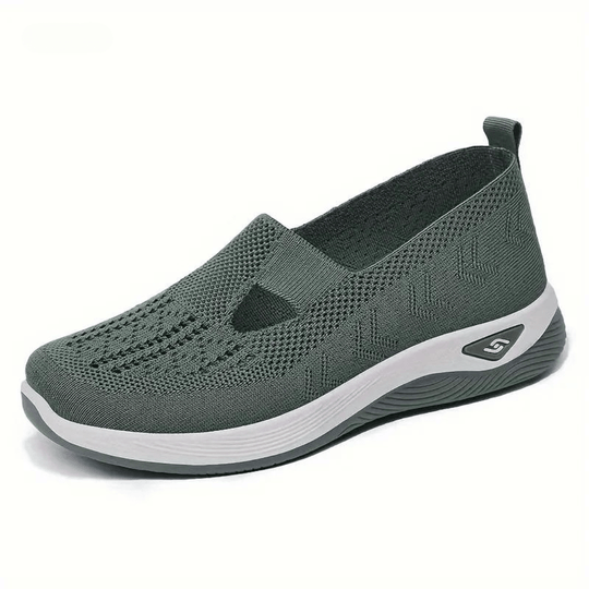 Elastische Orthopedische Sneakers Dames met Ademend Materiaal - ZovaFashion - Schoenen Dames