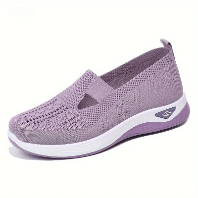 Elastische Orthopedische Sneakers Dames met Ademend Materiaal - ZovaFashion - Schoenen Dames
