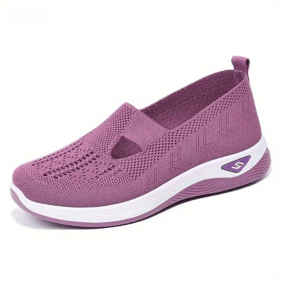 Elastische Orthopedische Sneakers Dames met Ademend Materiaal - ZovaFashion - Schoenen Dames