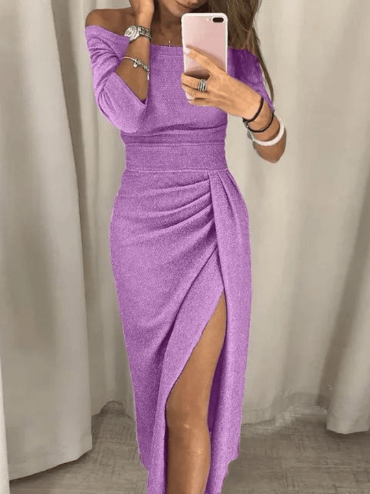 Elegante Maxi Zomerjurk van Zacht, Ademend Stof met V - Hals en Mouwloos Design - ZovaFashion - Maxi Jurk