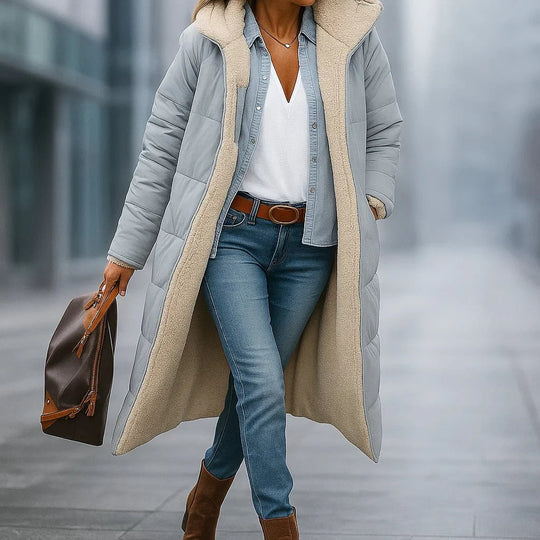 Esme – Dubbelzijdige Dames Parka voor de Winter