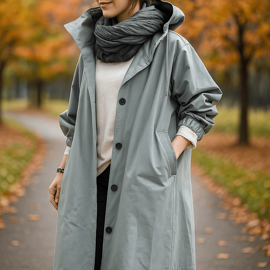 Sevena Waterdichte Trenchcoat Voor Vrouwen