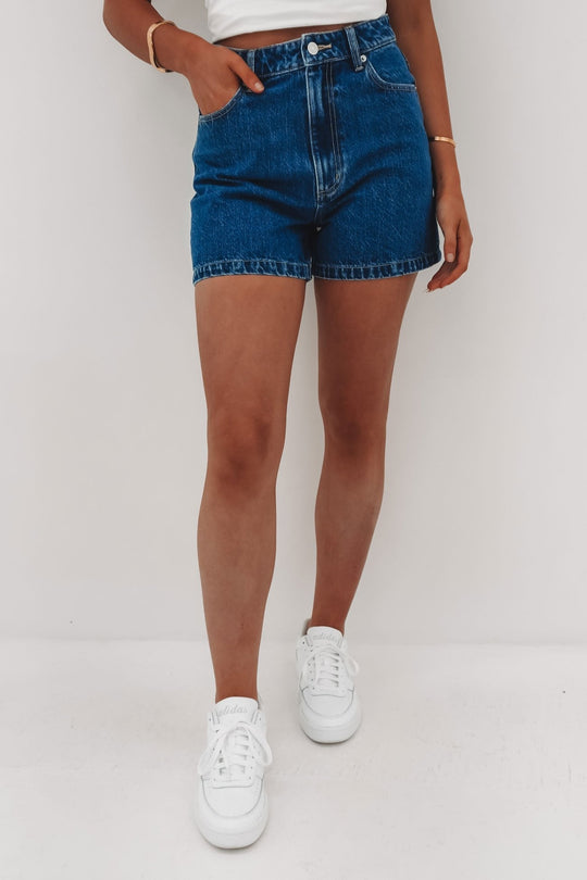 High Rise Korte Broek Dames van Katoen met Relaxed Fit - Zova - Fashion