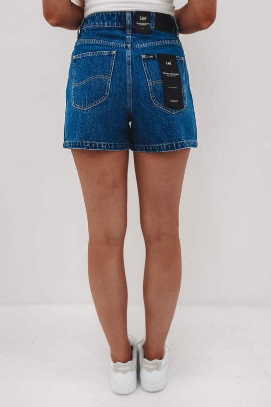 High Rise Korte Broek Dames van Katoen met Relaxed Fit - Zova - Fashion