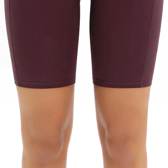Hoge Taille Korte Broek Dames van Polyester met Ingebouwde Zak - Zova - Fashion - Korte Broek Dames