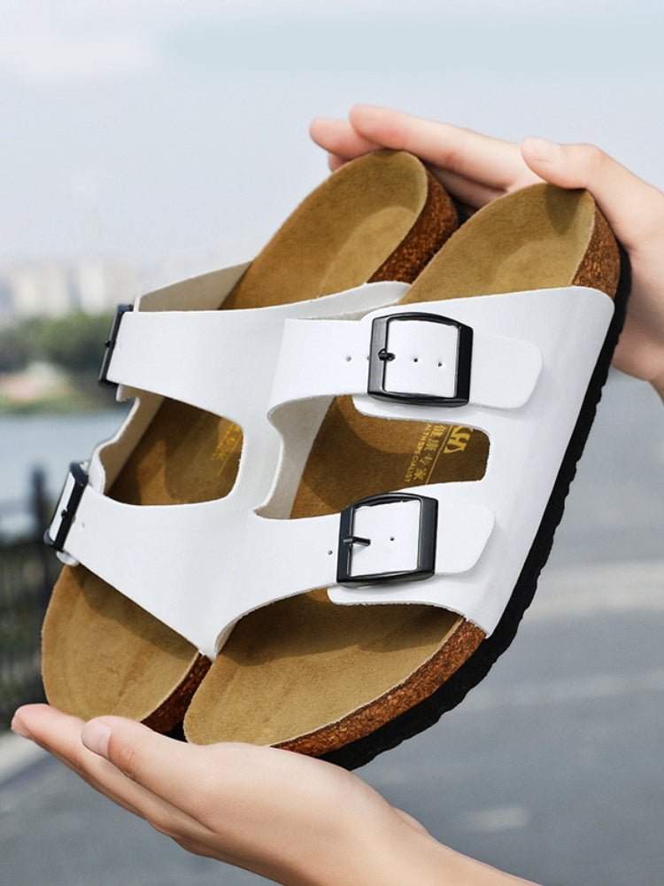 Imitatieleer Sandalen Dames met Stevige Zool en Verstelbare Bandjes - Zova - Fashion