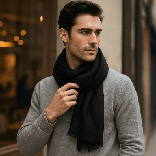 Effen Sjaal Livia – Elegant en Gezellig voor de Winter